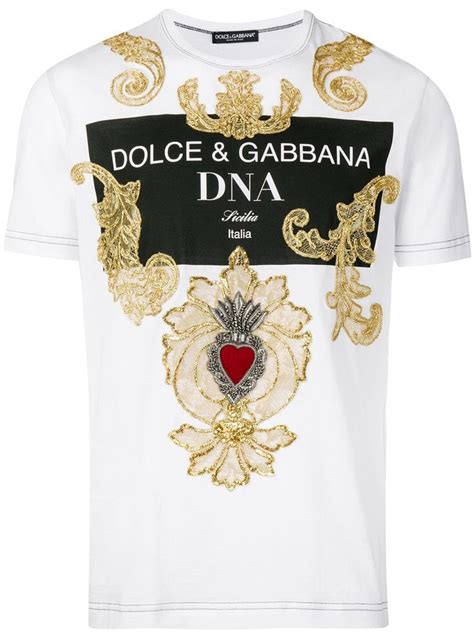 dolce gabbana italia t shirt|dolce and gabbana casual shirts.